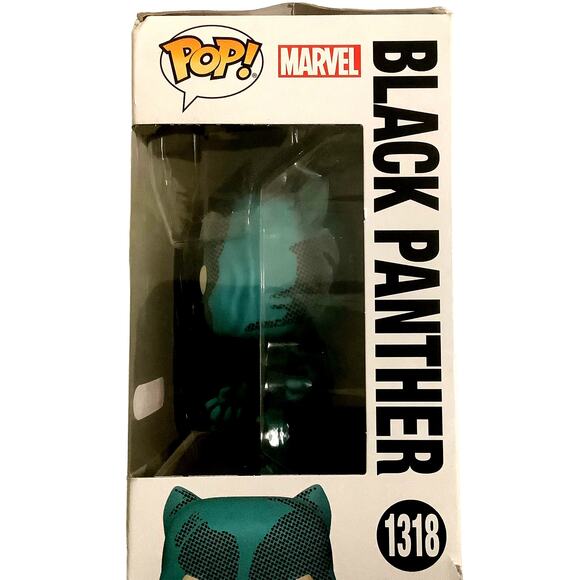 Funko POP! Marvel Black Panther 1318  FAC-053571-23187 Bobblehead Vinyl Figurine - Picture 3 of 6